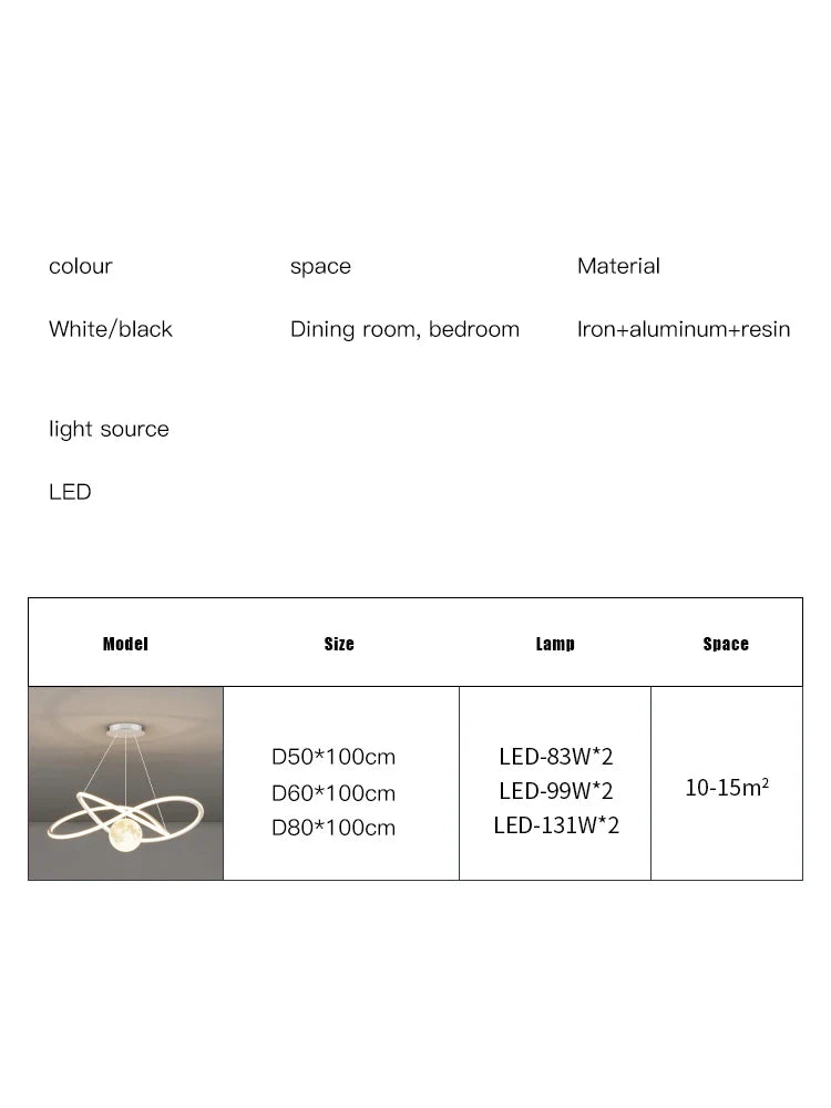 Afralia™ Minimalist Linear LED Ring Chandelier for Home Decor and Lighting