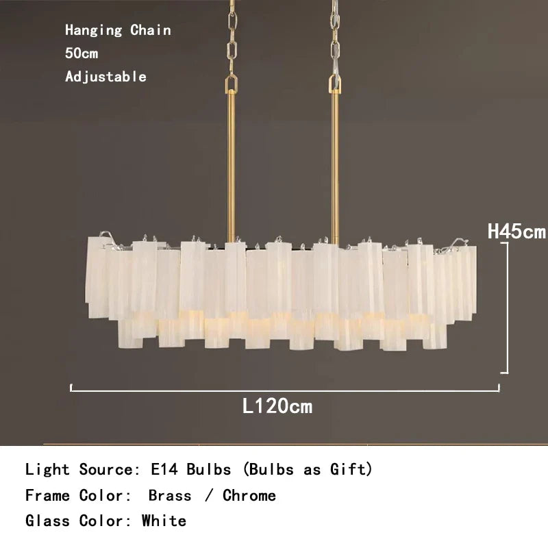 Afralia™ Frosted White Glass LED Chandelier for Ceiling Decor