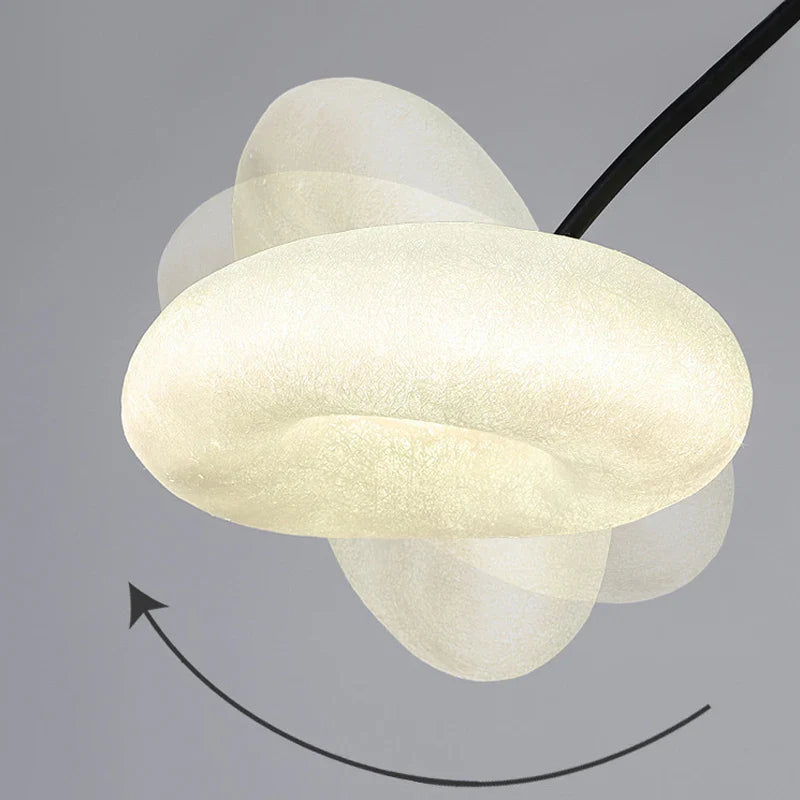 Afralia™ Nordic Cloud LED Floor Lamp for Modern Living Room Décor