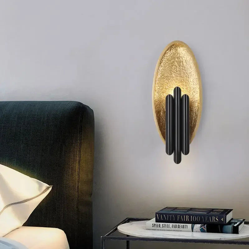 Afralia™ Oval LED Wall Lamp for Modern Living Room Decoration