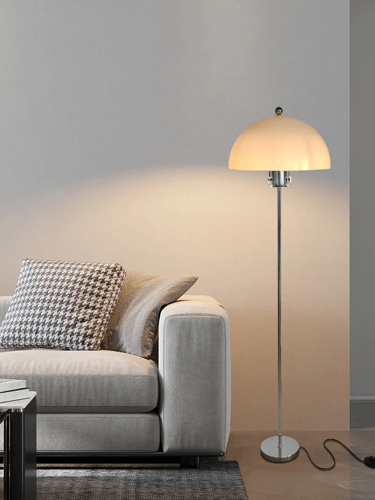 Afralia™ Retro Acrylic Floor Lamp with Colorful Lampshade for Living Room LED Lights