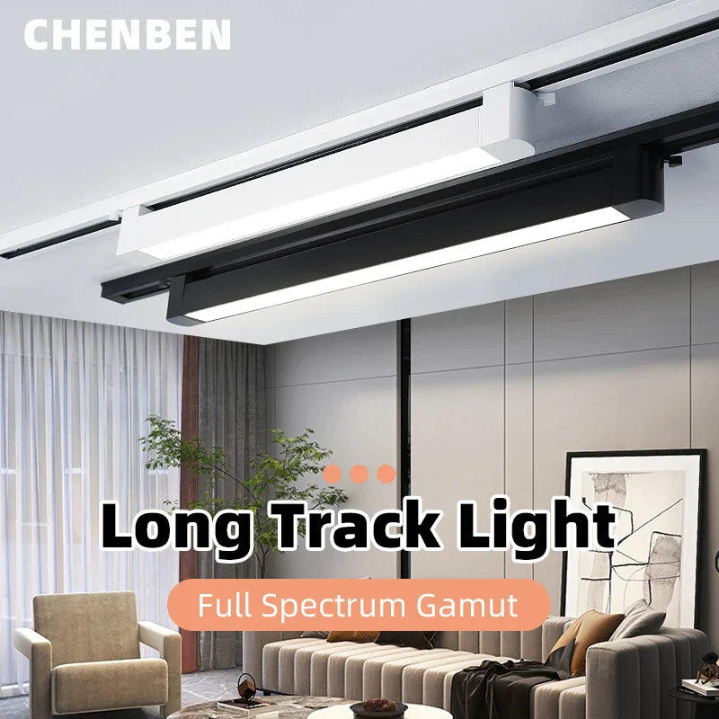 Afralia™ LED Track Light Set: Rail Track Lamp, Floodlight, Chandelier for Home Decor.