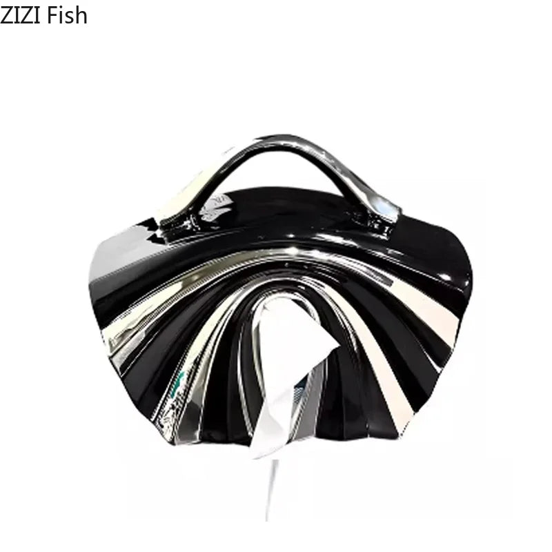 Afralia™ Handbag Shape Tissue Box: Creative Silver-Plated Ceramic Desk Decoration
