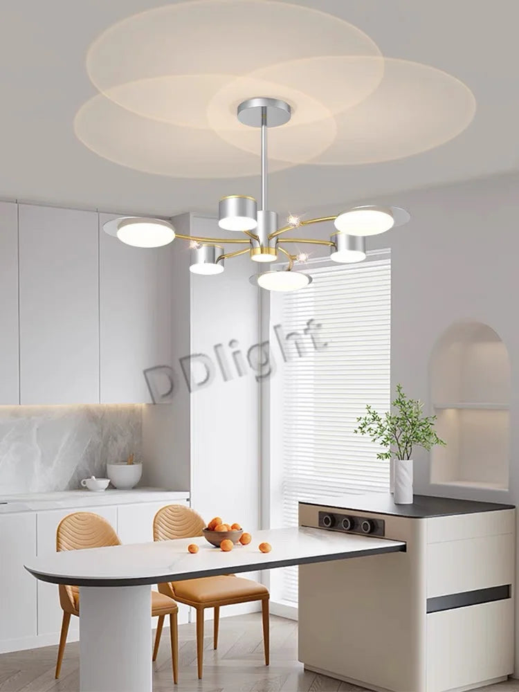 Afralia™ LED Ceiling Chandelier: Modern Nordic Design for Living, Dining, Kitchen, Bedroom Decor