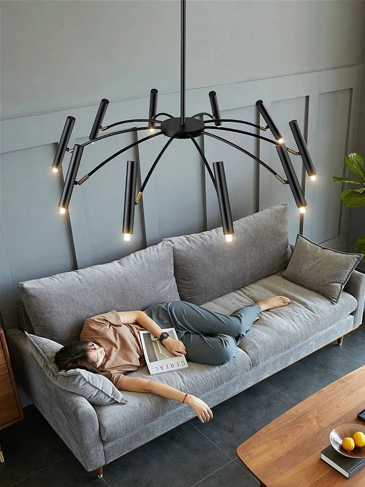 Nordic Villa Chandelier Pendant Lights for Home Decor by Afralia™