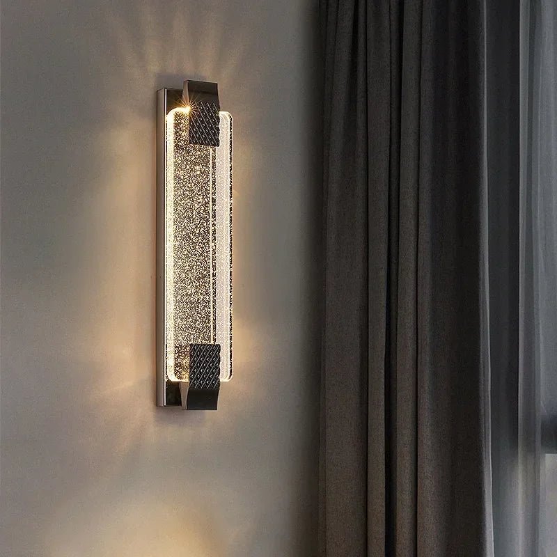 Afralia™ Modern Luxury Bubble Wall Lamp LED Indoor Lighting for Living Room, Bedroom & Bedsides