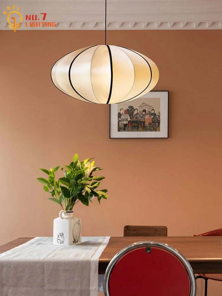Afralia™ Wabi-sabi Medieval LED Pendant Light for Home Decor Living Room Bedroom