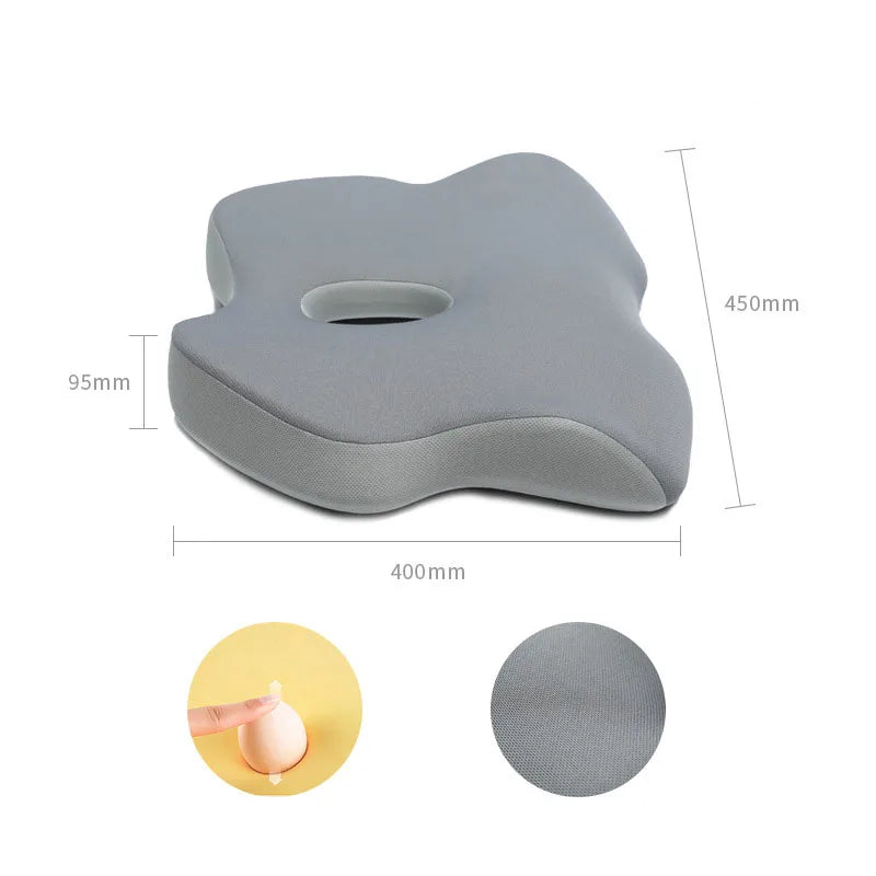 Afralia™ Memory Foam Chair Cushion: Comfortable Buttocks Seat Pad for Car & Office
