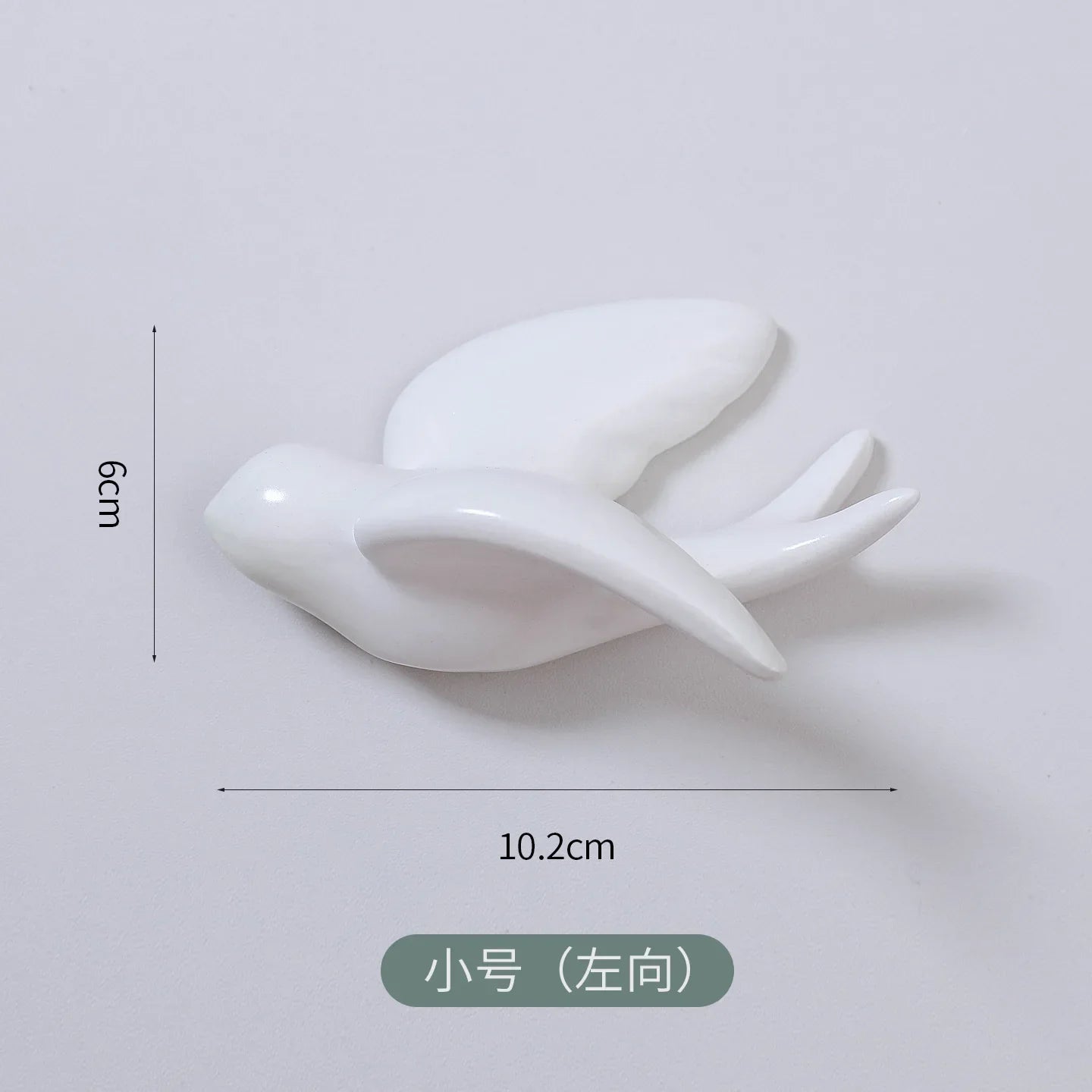 Afralia™ Swallow Ceramic Wall Decor Handicrafts: Stylish 3D Bird Background Room Accessories