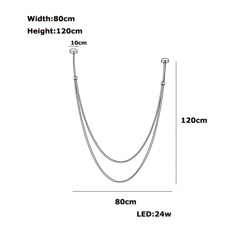 Afralia™ Leather Strap LED Pendant Lighting for Modern Simplicity Home Decor