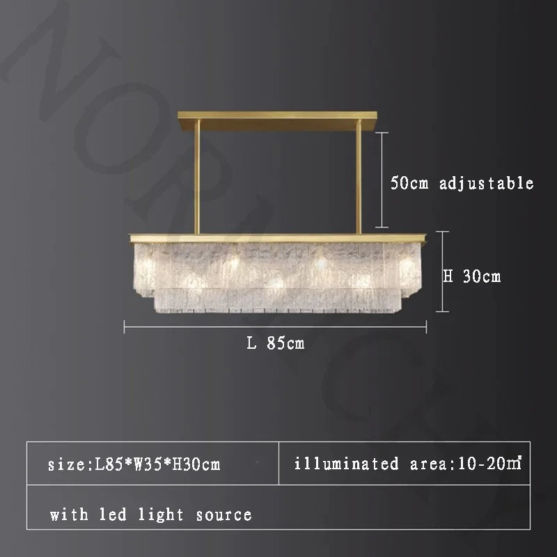 Afralia™ Modern Glass Pendant Light | Luxurious Home Decor & LED Lighting Fixture