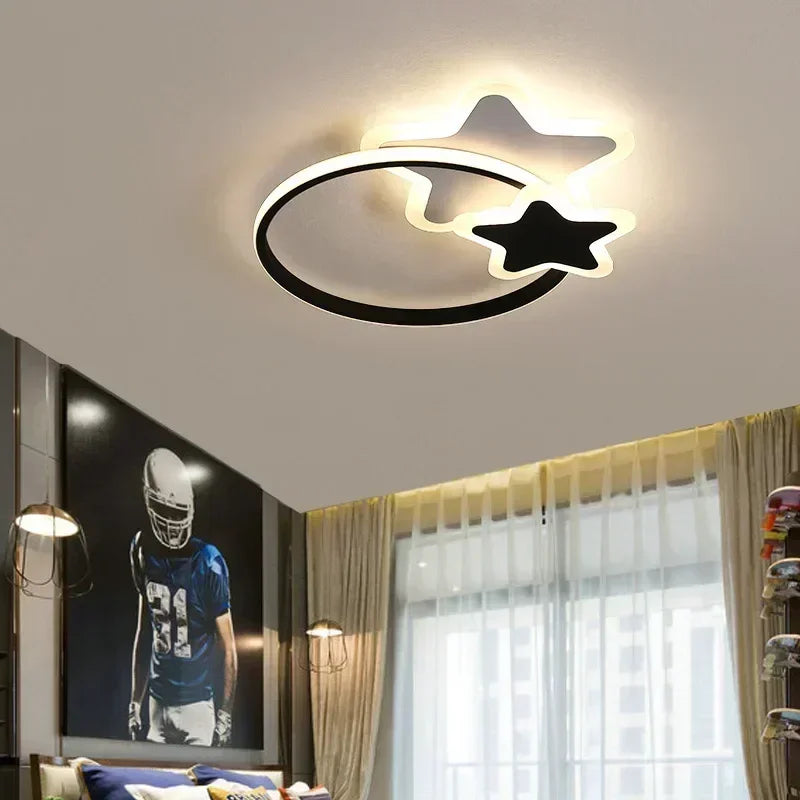 Afralia™ LED Children Room Ceiling Chandelier Indoor Lighting Fixture