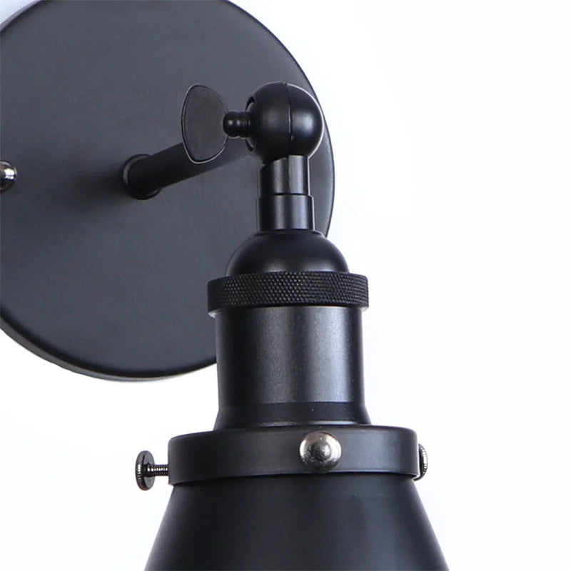 Afralia™ Vintage Industrial LED Wall Lights for Home Hotel Bathroom Stair Mirror Loft