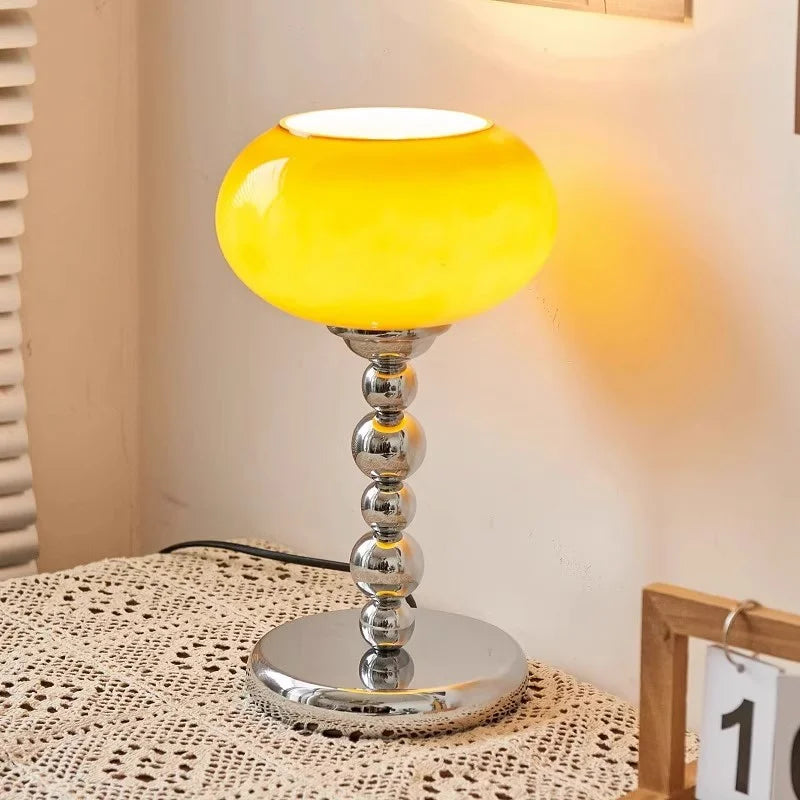 Afralia™ Modern Bauhaus Glass Pendant Chandelier Light for Home Decor in Orange