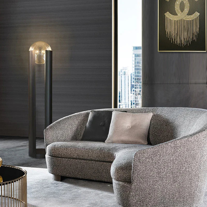 Afralia™ Luxe Nordic LED Floor Lamp for Stylish Living Spaces