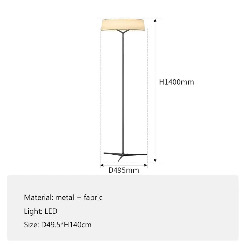 Afralia™ Nordic LED Floor Lamp - Minimalist Design for Living Room, Bedroom, and Reading