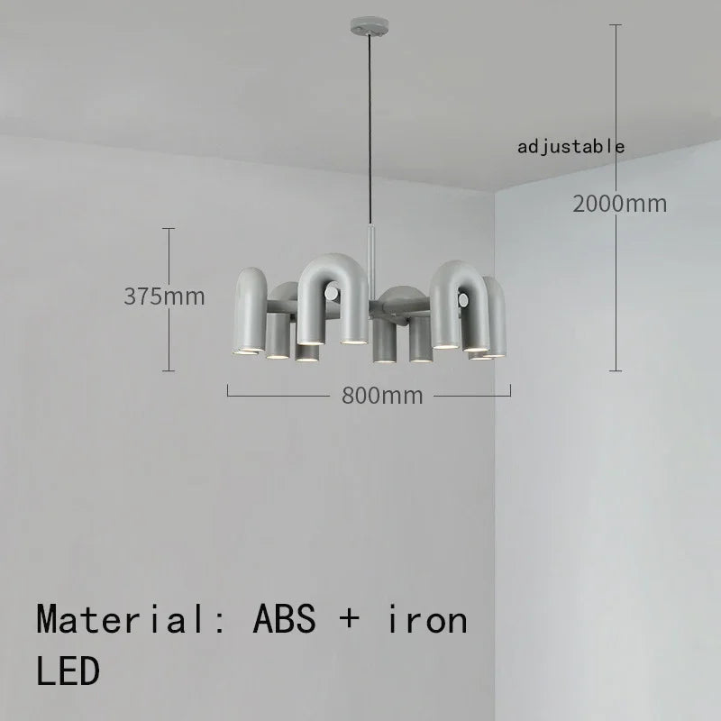 Afralia™ Modern LED Chandelier for Living & Dining Room.