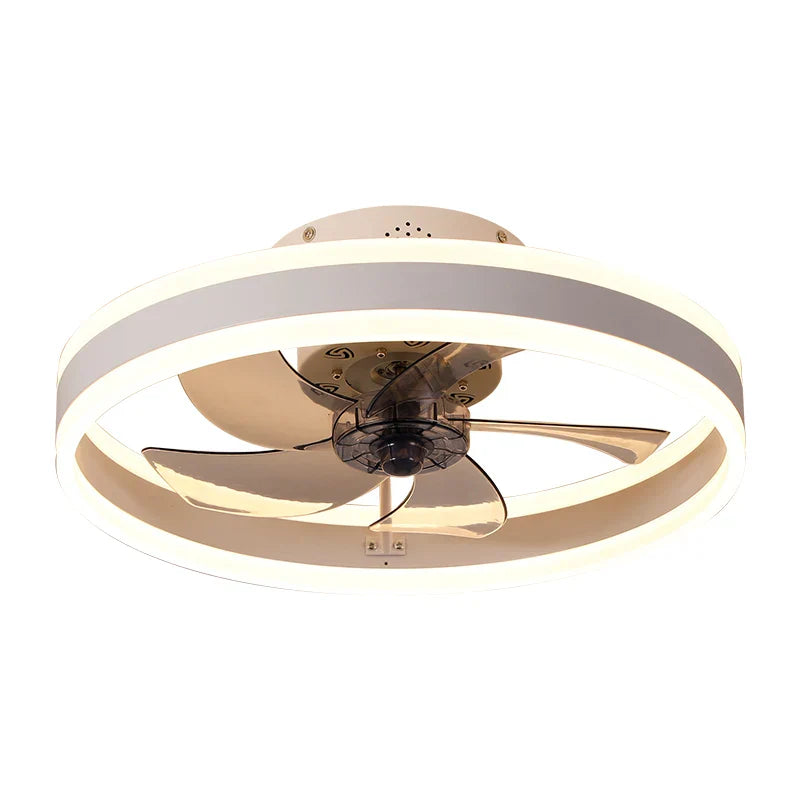Afralia™ Wildcat Modern LED Ceiling Fan Light with Remote Control Timer, Quiet Living Room Fan