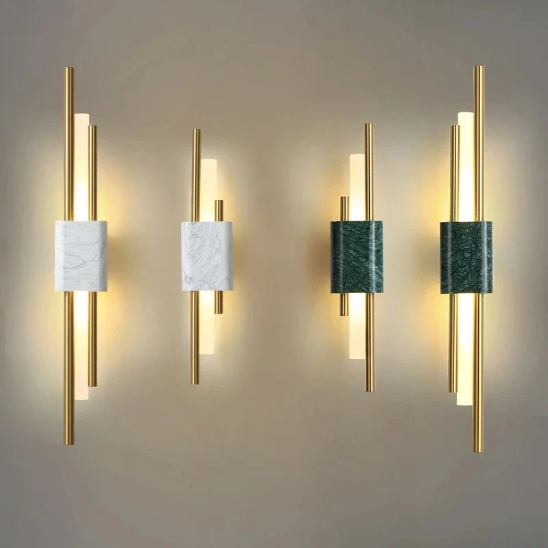 Afralia™ Modern LED Wall Sconces Light Minimalist Indoor Nordic Bedroom Decor