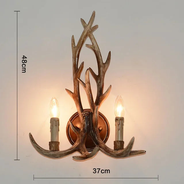 Afralia™ Antler Pendant Chandelier for Home and Bar Decor - Industrial Deer Horn Fixture