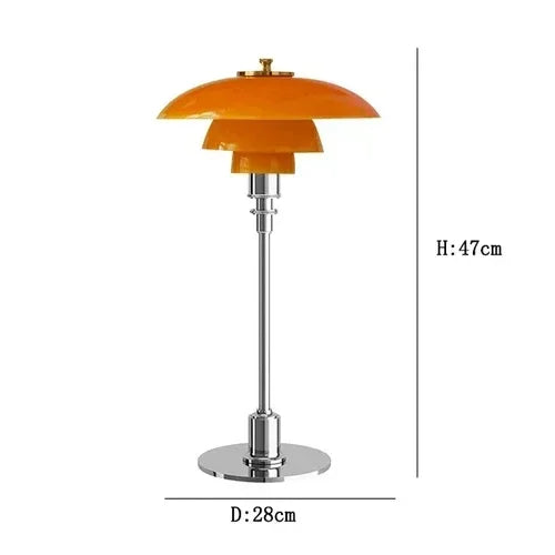 Afralia™ LED Glass Desk Lamp for Living Room Bedroom