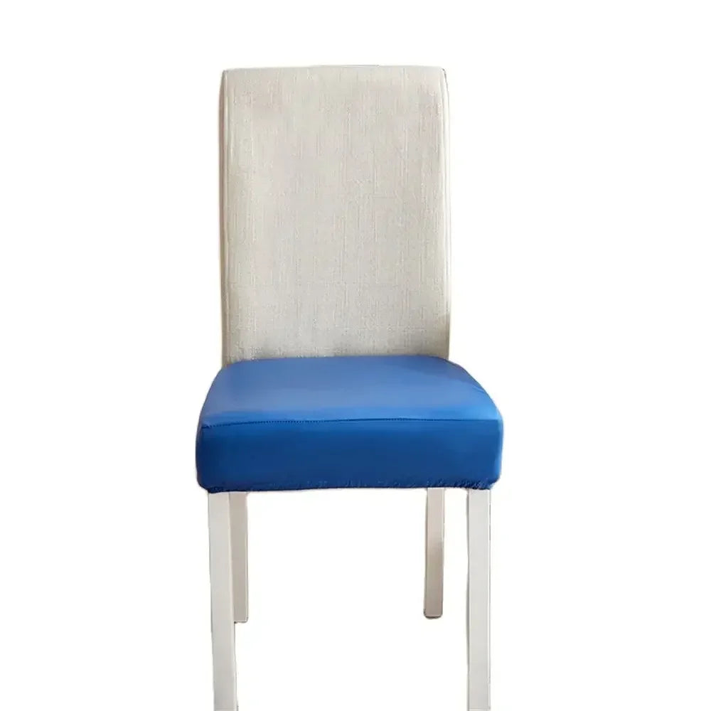 Afralia™ PU Leather Elastic Chair Cover Slipcovers Waterproof Removable Upholstered Covers