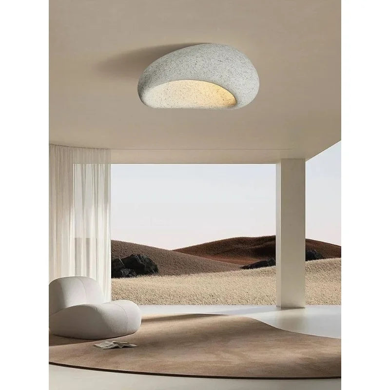 Afralia™ Cream Ceiling Lamps Chandelier for Bedroom Coffee Room Home Decor