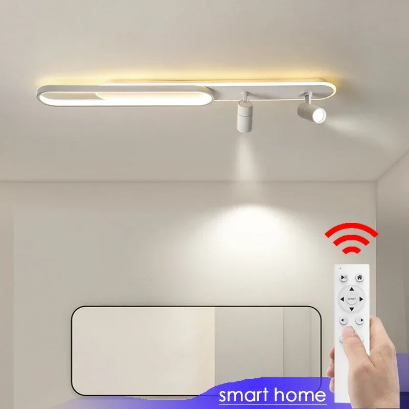 Afralia™ Modern LED Ceiling Lamps with Spotlight for Living Room & Kitchen