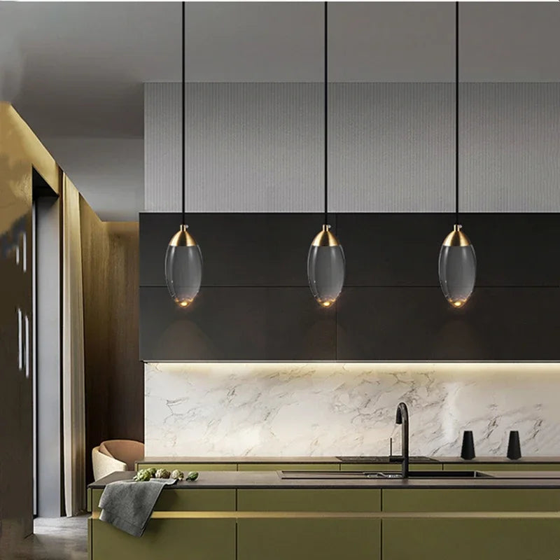 Afralia™ Copper Luster Pendant Chandelier for Luxe Interior Lighting
