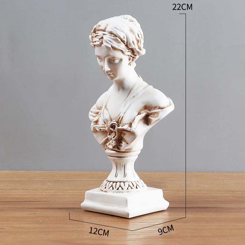 Resin Venus Figurine Goddess Statue for Home Decor by Afralia™