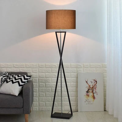 Afralia™ Minimalist Iron Stand Floor Lamp for Modern Home Decor