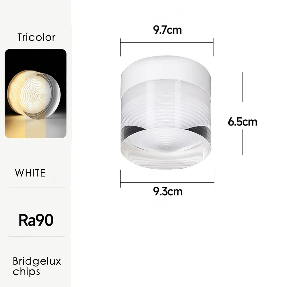 Afralia™ LED Surface Mounted Spot Lights 5W 7W 9W for Ceiling Living Room Bedroom Hotel