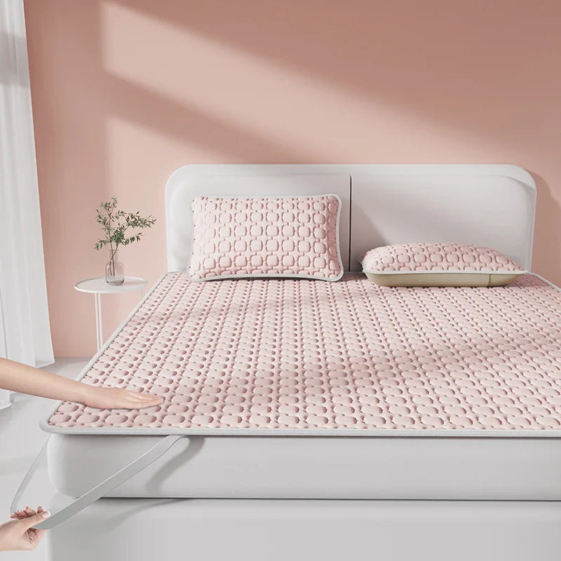 Afralia™ Cooling Latex Pad | Anti-Slip Design | Multi-Layer Structure | Foldable Mattress