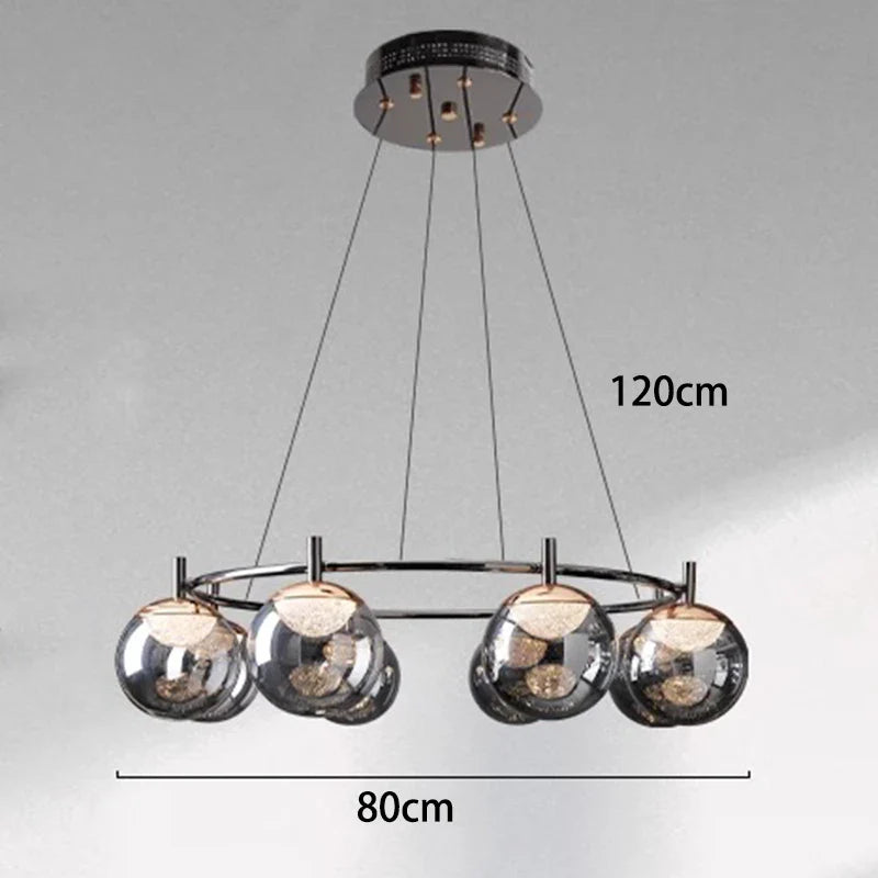 Afralia™ LED Pendant Light Chandeliers for Modern Home Decor and Indoor Lighting