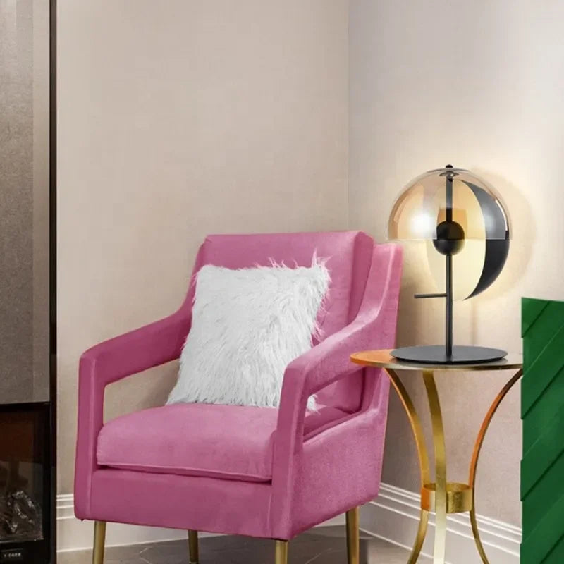 Afralia™ Glass Table Lamp: Postmodern Nordic Luxury Design for Bedroom, Living Room, or Study