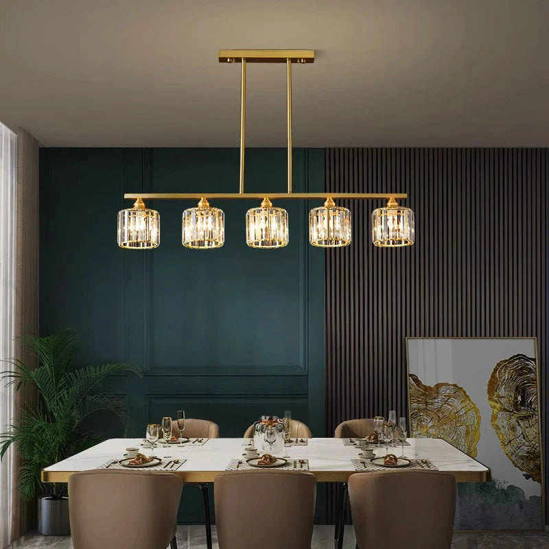 Afralia™ LED Pendant Chandelier for Home Salon Bedroom Decor