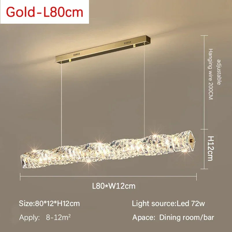 Afralia™ Crystal LED Ceiling Chandelier: Modern Luxury Living Room Wall Lamp