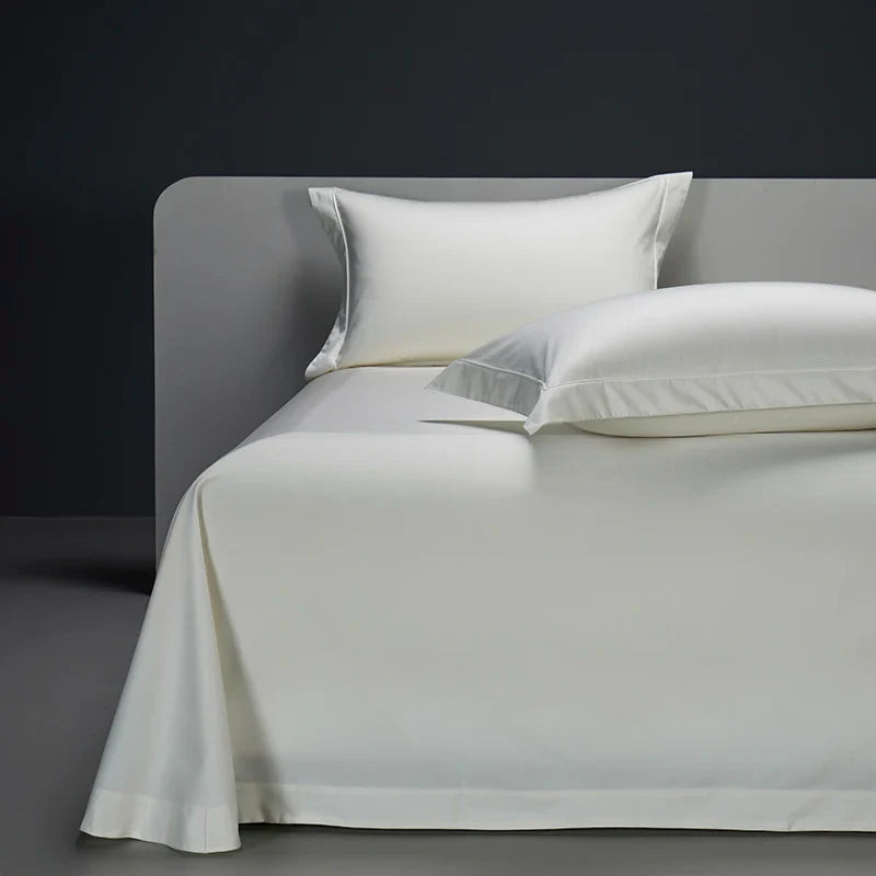 Afralia™ Luxury 1200TC Egyptian Cotton Hotel Bedding Set - Queen King Duvet Cover Flat Sheet Pillowcases