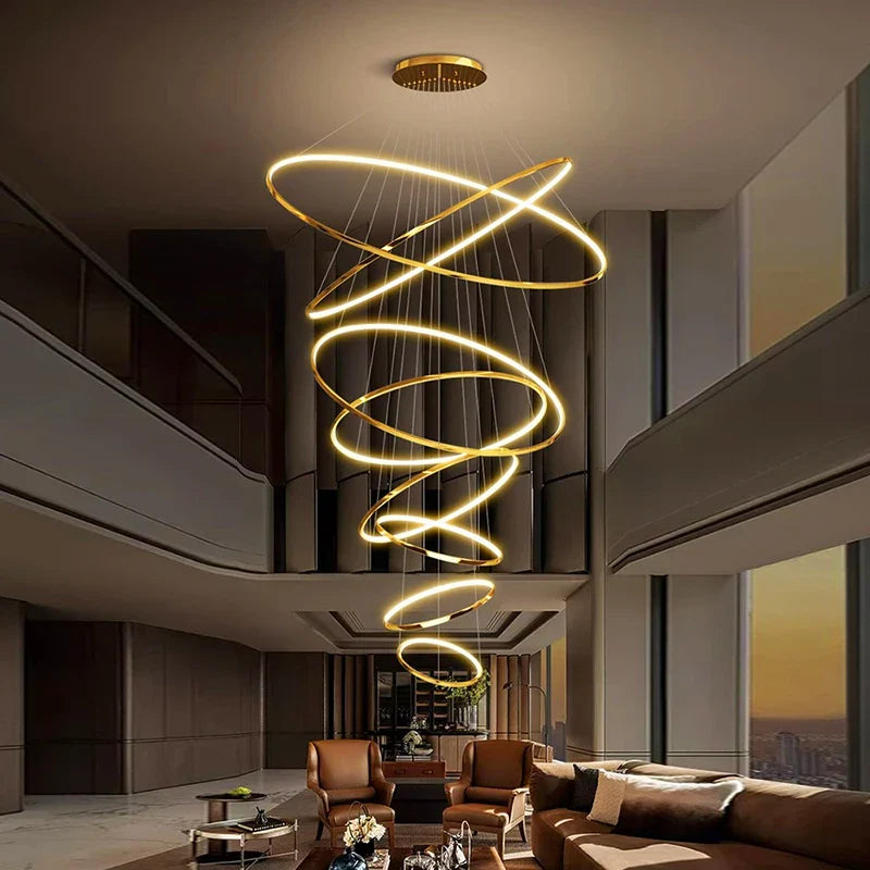 Nordic Dining Room Pendant Light by Afralia™ - Modern Ceiling Chandelier for Living Room