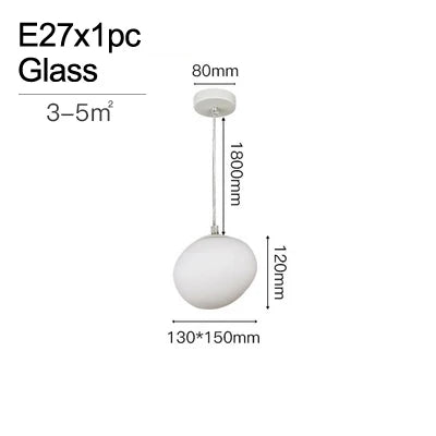 Afralia™ Cobblestone Wall Lamp: Simple Italian Design for Living Room, Bedroom & Study