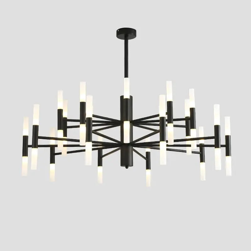 Afralia™ Nordic Design Living Room Chandelier LED Light Fixture for Kitchen Bedroom Dining Decor