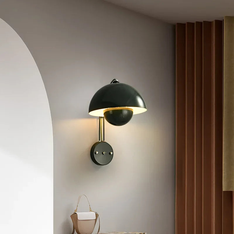 Afralia™ Flower Bud Bedroom Wall Sconce Light