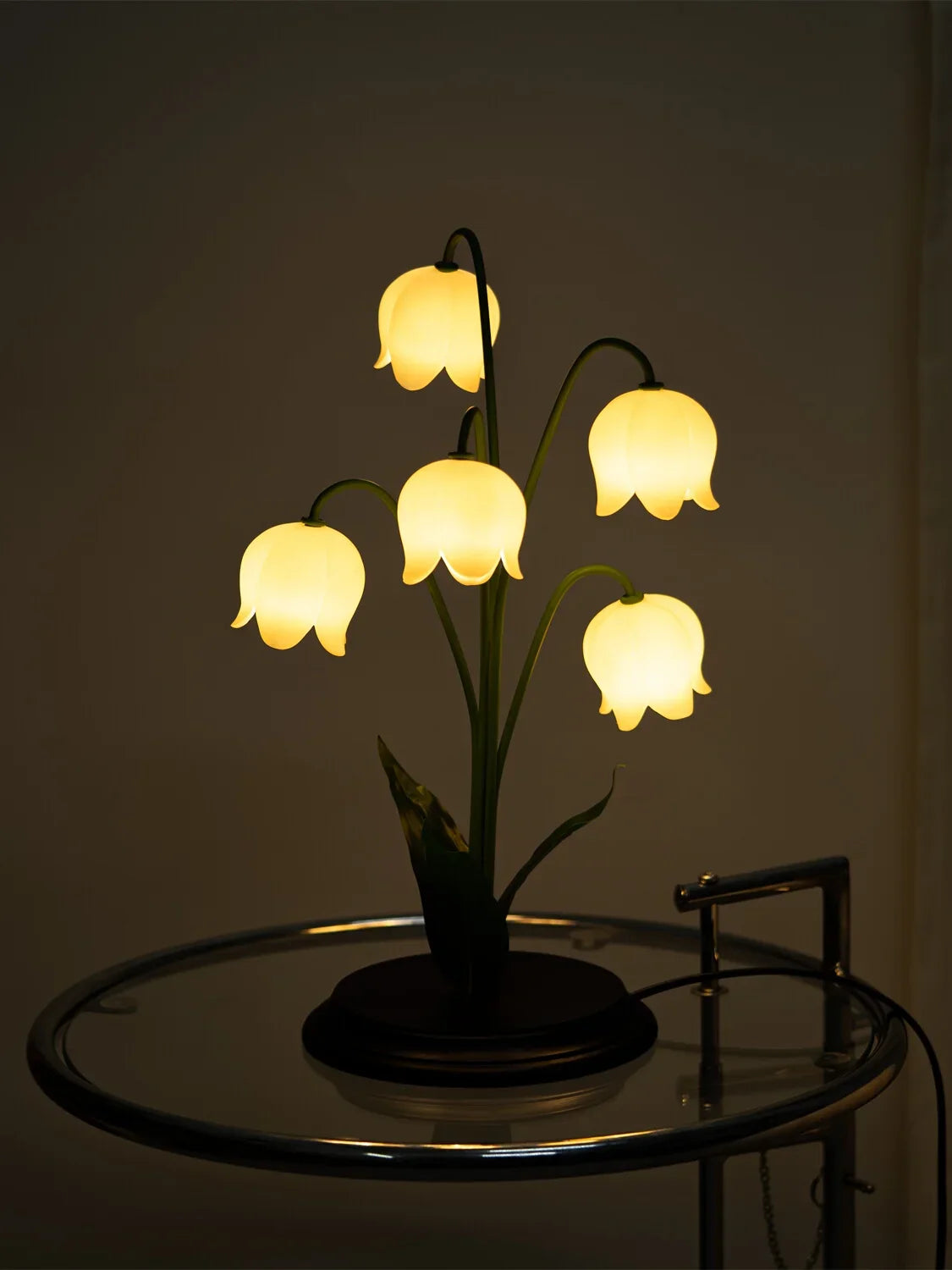 Afralia™ LED Flower Table Lamp - Decorative Desk Light for Bedroom, Living Room, Study