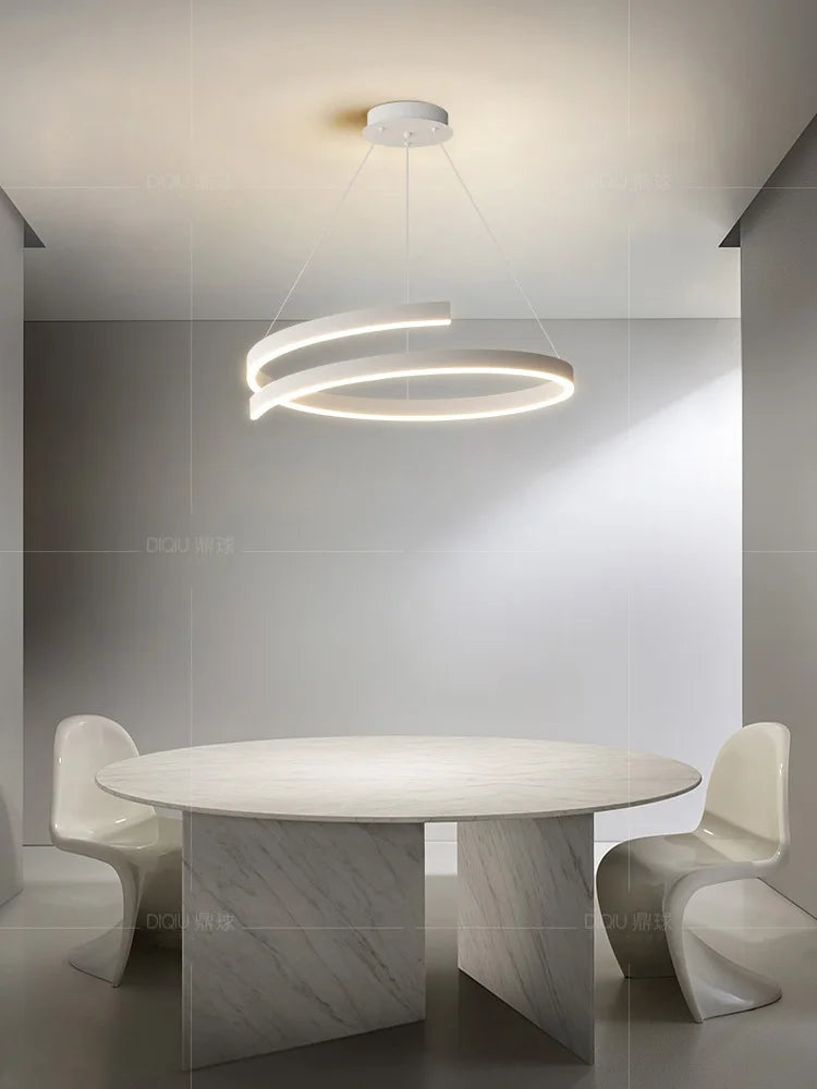 Afralia™ Modern Minimalist Chandelier Ceiling Light for Living Room and Dining Room