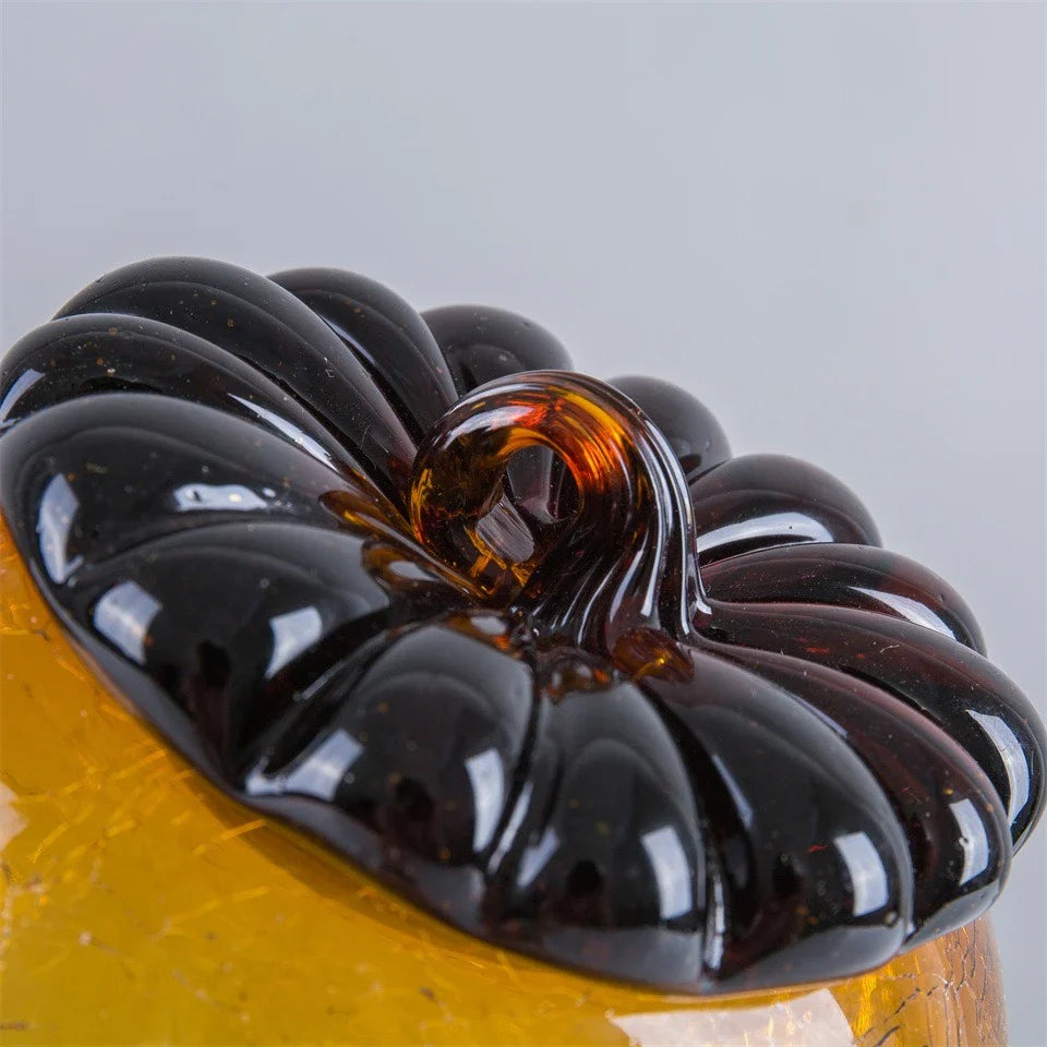 Afralia™ Glass Hazelnut Pinecone Ornament Home Decor