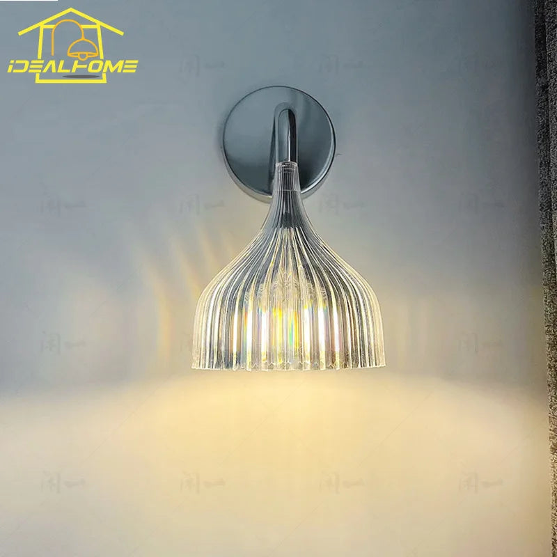 Afralia™ Modern LED Wall Lamp for Bedroom and Living Room