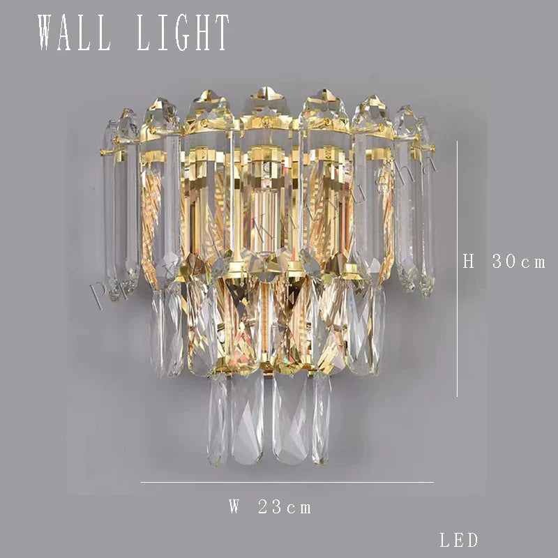 Afralia™ Crystal Pendant Chandelier Modern Luxury Dimmable Island Light Minimalist Home Decor