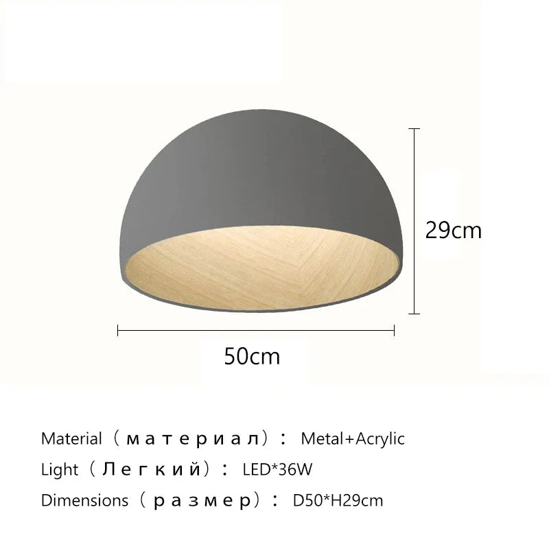 Afralia™ Cream Wind LED Ceiling Chandelier for Minimalist Living Spaces