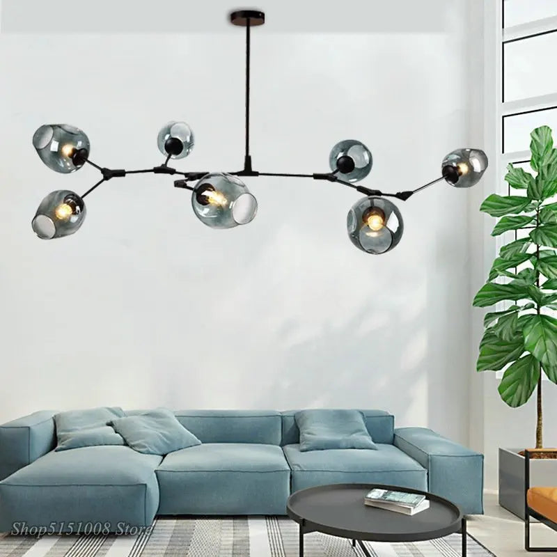 Afralia™ Nordic Modern LED Pendant Lights for Living Room Bedroom Kitchen