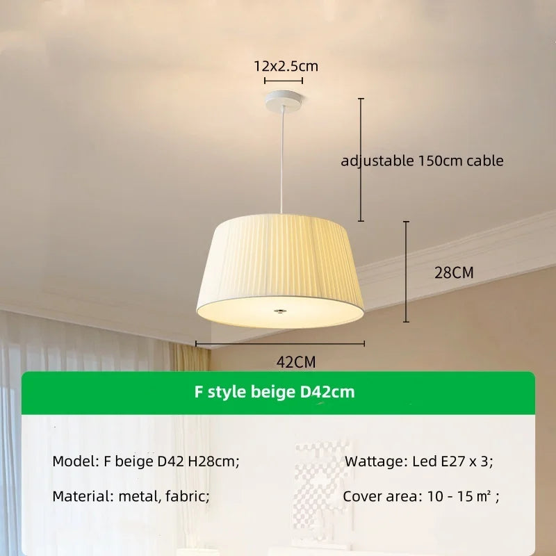 Afralia™ Modern Minimalist E27 LED Pendant Chandelier for Dining Room and Bar